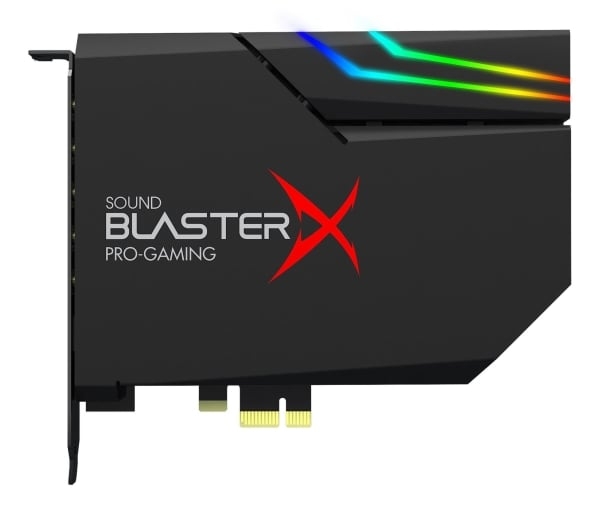 Creative Sound BlasterX AE-5 Plus Sort