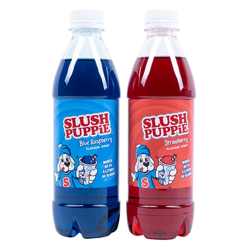 Fizz Creations SLUSH PUPPiE ORIG 2pk sirupsæt - blå hindbær og jordbær