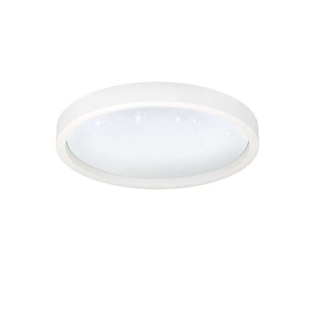 Eglo Montemorelos-Z loftslampe hvid m/krystaleffekt Ø42 - RGB + TW - Zigbee, Bluetooth