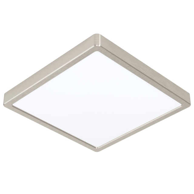 Eglo Fueva-Z loftslampe i børstet stål 28,5x28,5 - TW - Zigbee, Bluetooth
