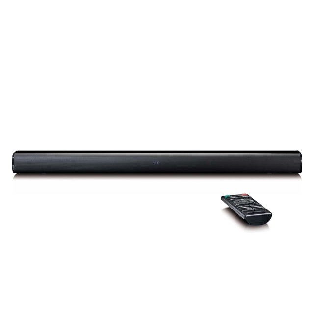 Lenco 90 cm soundbar med 80 W RMS, Bluetooth, USB, indbygget subwoofer og HDMI (ARC)