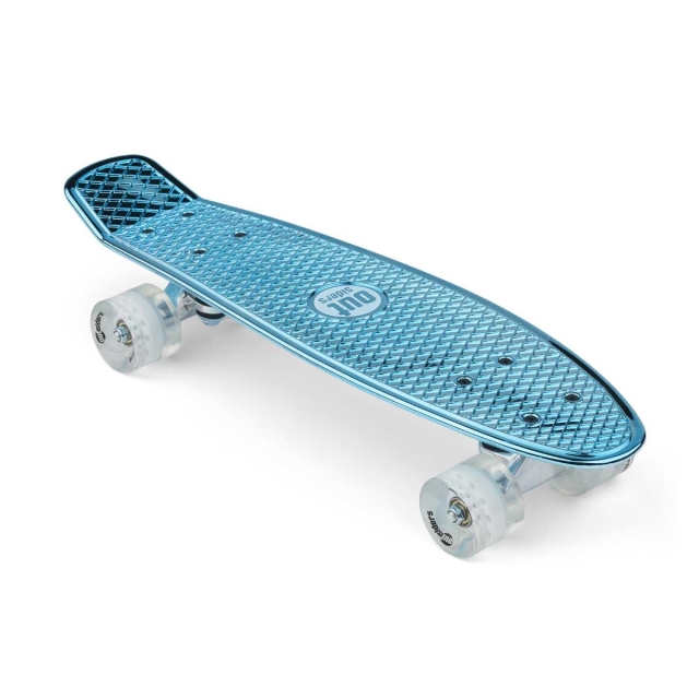 Outsiders Chrome Edition Retro Skateboard Blå