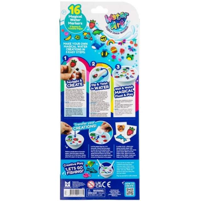 Water Art Gigant-sæt med 16 tudser (33130104)