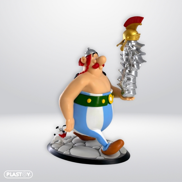 Plastoy OBELIX STAK HJELME OG DOGMATIX-FIGUR