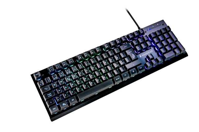 SureFire KingPin X2 Metal Gaming RGB-tastatur QWERTY Nordic