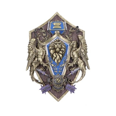 Nemesis Now World of Warcraft Alliance Wall Plaque Højde 30 cm