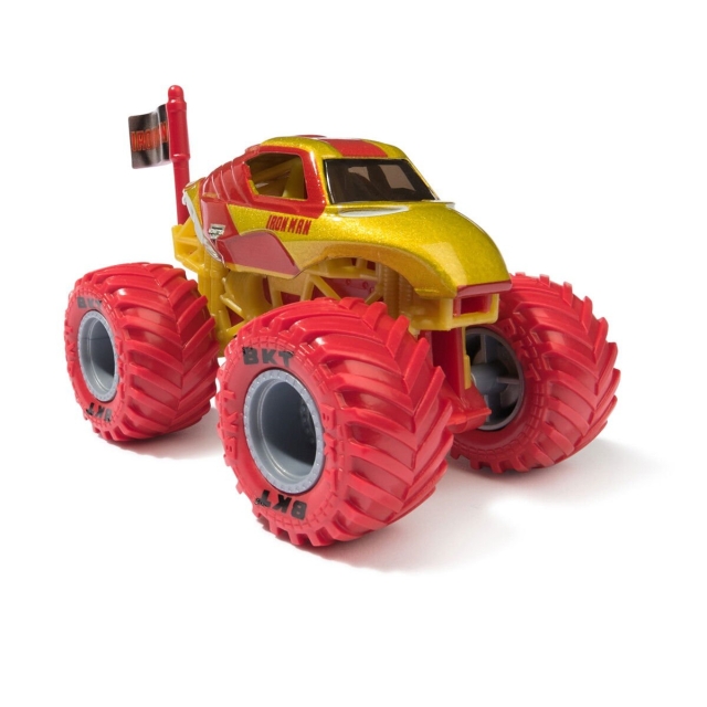 Monster Jam 1:64 Marvel enkeltpakker - Iron Man