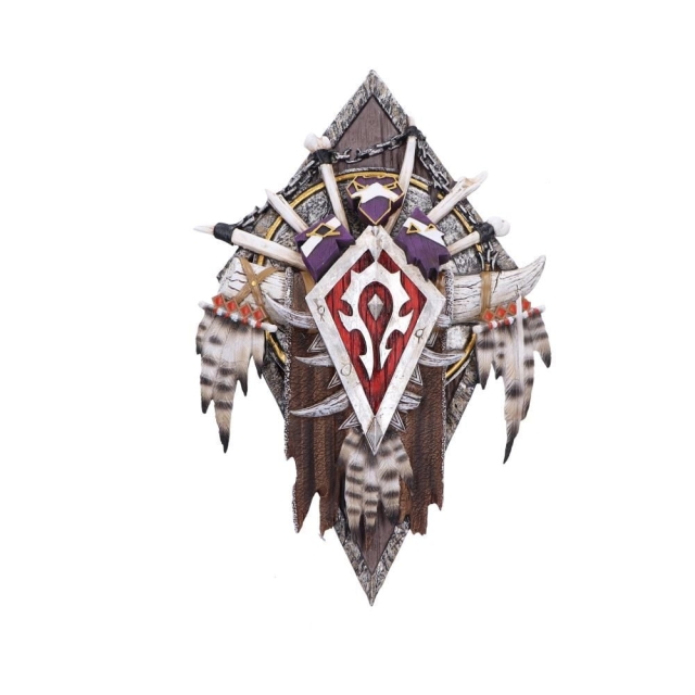 Nemesis Now World of Warcraft Horde Wall Plaque Højde 30cm