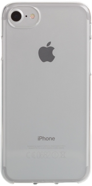 Wave silikone cover til iPhone 6 / 6s / 7 / 8 / SE, transparent