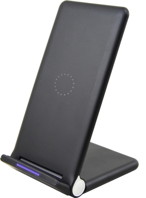 Wave Qi Desktop Stand 15W med trådløs opladning, sort
