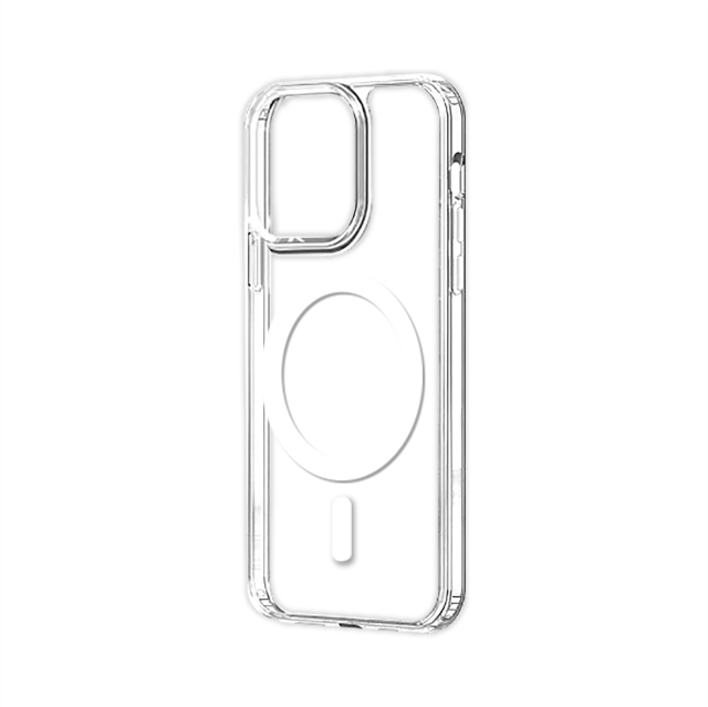 Wave MagSafe-kompatibelt beskyttelsesetui, iPhone 12 / 12 Pro, transparent