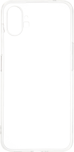 FoneKit silikone cover, Nothing Phone (1), gennemsigtig