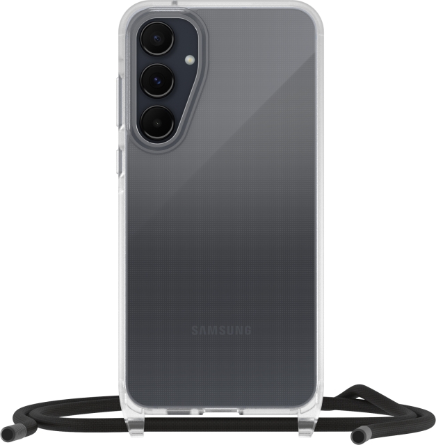 Otterbox React Necklace beskyttelsesetui med strop, klar, Samsung Galaxy A55