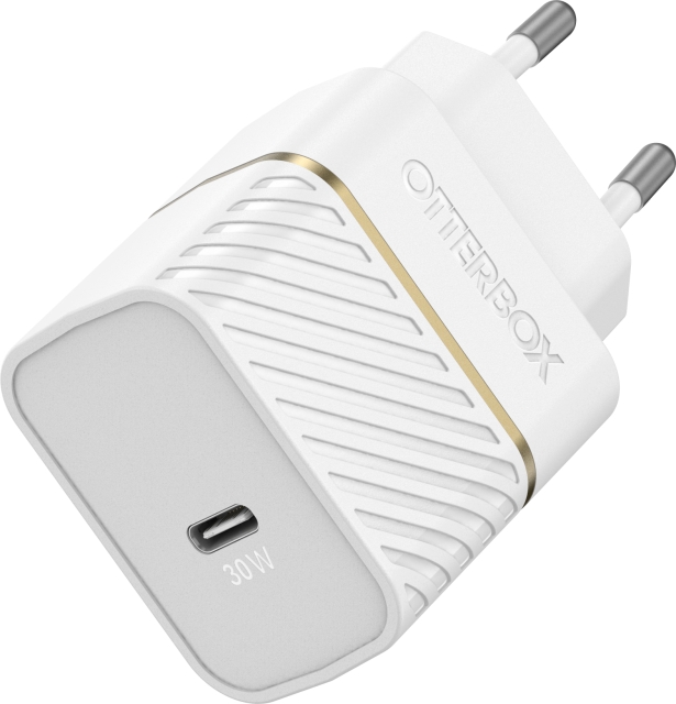 Otterbox 30W hurtigoplader, USB-C, hvid