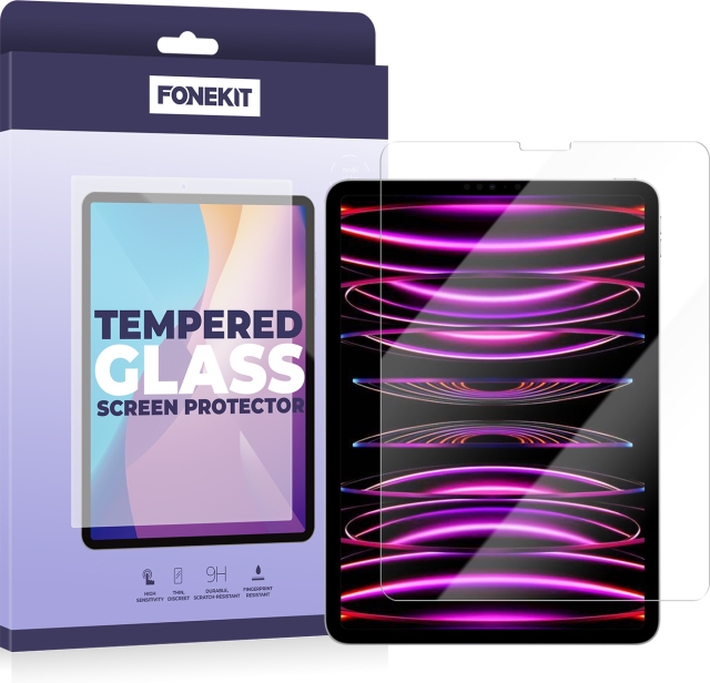 FoneKit panserglas, iPad Pro 12,9" (2018) / iPad Pro 12,9" (2020-22)