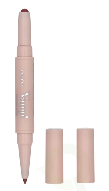 Pupa Milano Pupa Vamp! Creamy Duo Lip Pencil 1 g #008 Vintage Rose / Lipstick 0,8g / Pencil 0,2g