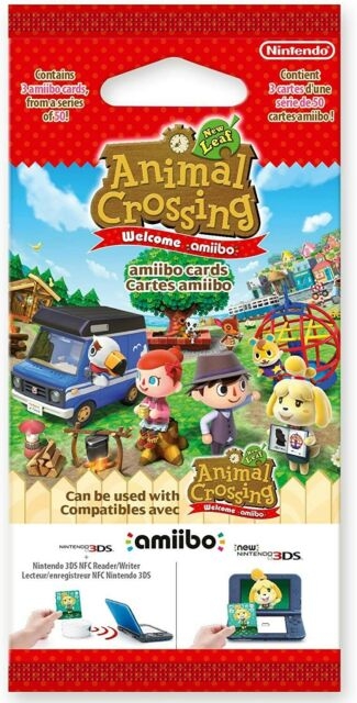 NACON Animal Crossing New Leaf: Velkommen amiibo! - Amiibo-kort (3 stk.)
