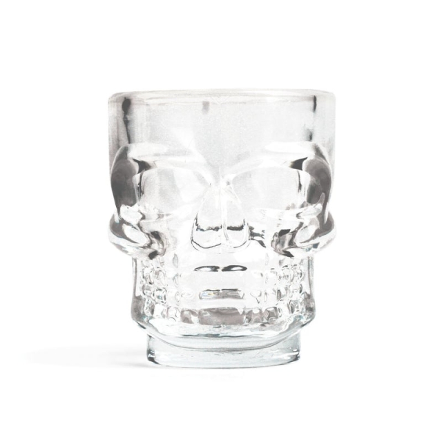 Kikkerland Skull Shot-glas sæt med 4 stk