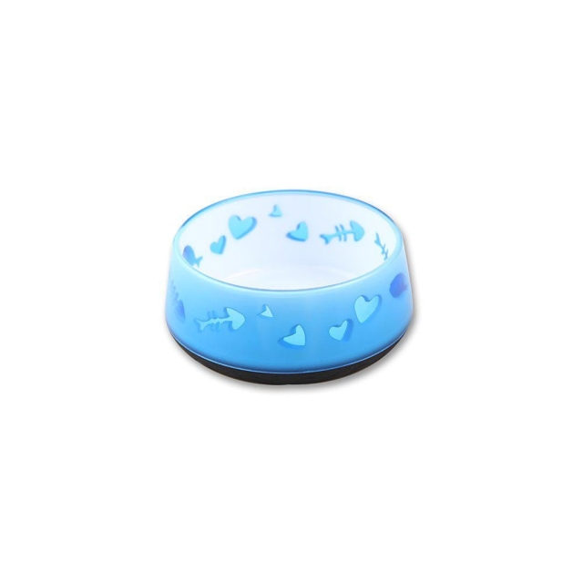AFP All For Paws - Katteskål med tung bund blå 11 cm 190 ml - (785.0202)