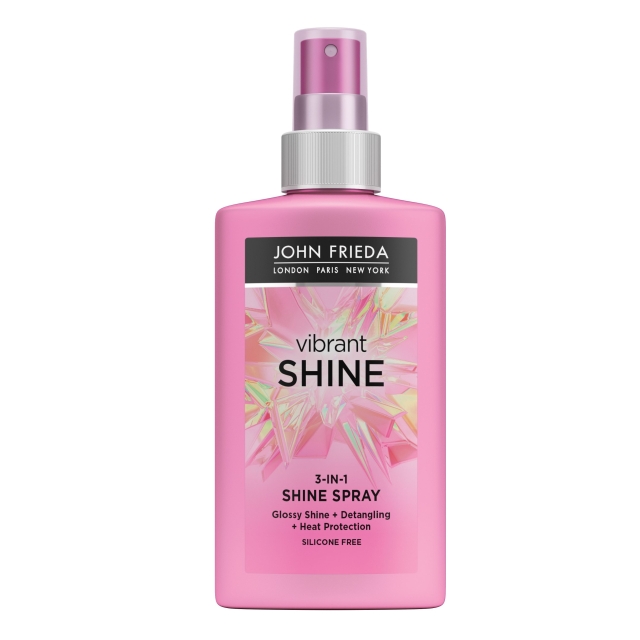 John Frieda Vibrant Shine Color 3-i-1 Shine Spray - 150 ml