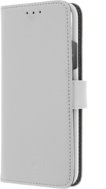 Insmat Exclusive Flip Case pungetui, iPhone X / Xs, hvid