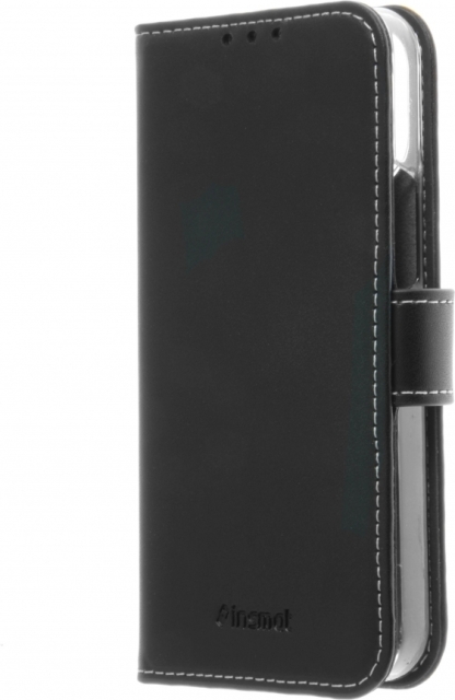 Insmat Exclusive Flip Case Pungetui, iPhone 12 mini, sort