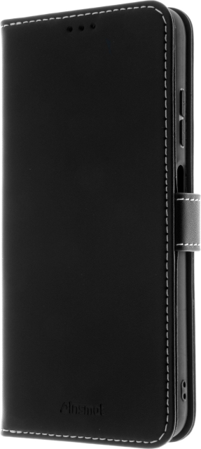 Insmat Eksklusivt Flip Case pungetui, Samsung Galaxy A25 5G, sort