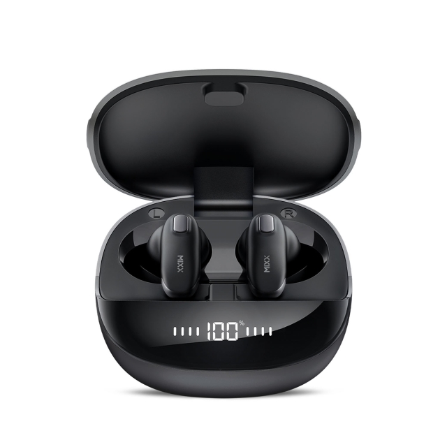 MIXX Høretelefoner Mini Charge 2 In-Ear Tws Qi Sort