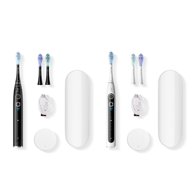 Oclean Elektrisk Tandbørste  X Pro 20 S Duo Set Hvid+Sort