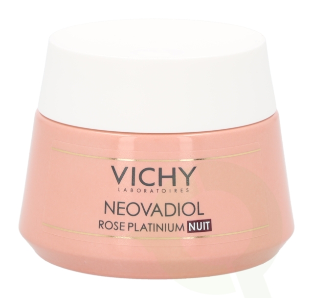 Vichy Neovadiol Rose Platinium Night Cream 50 ml Calcium + Vegetal Sugars  Natural And Dull Skin