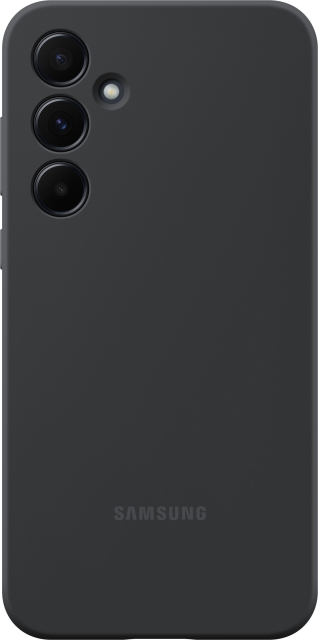 Samsung Galaxy A55 silikoneetui, sort