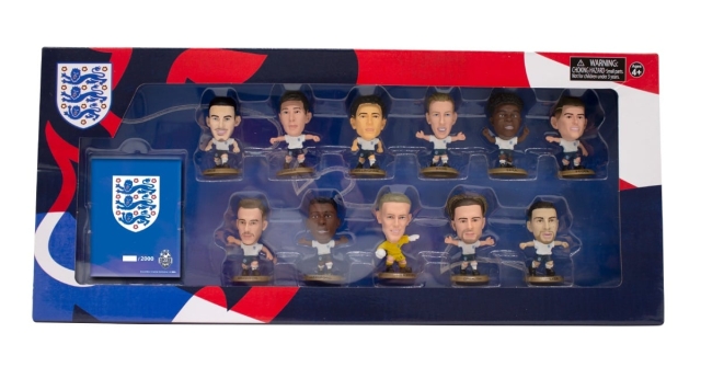 Soccerstarz England Team Pack 11 figur (2024 version)