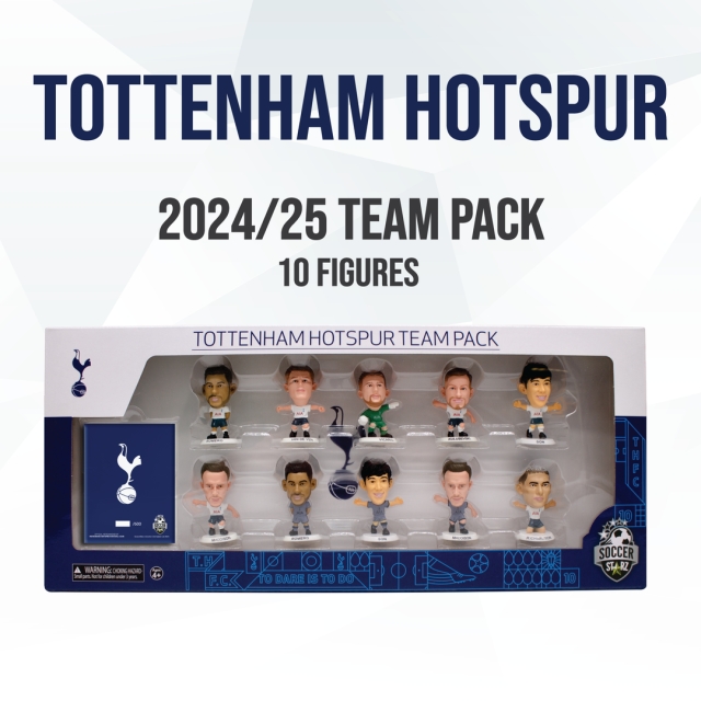 Soccerstarz Spurs Team Pack 10 figurer (2024/25 Version Classic Kit)