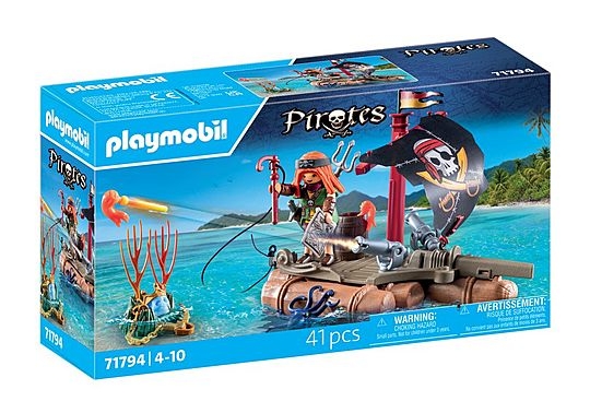 Playmobil Piratflåde med skat (71794)