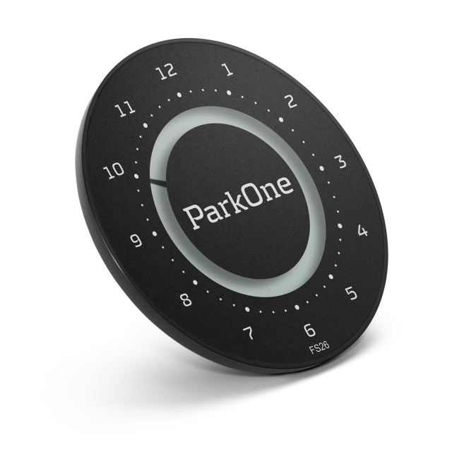 ParkOne 2 - Sort elektronisk parkeringsskive