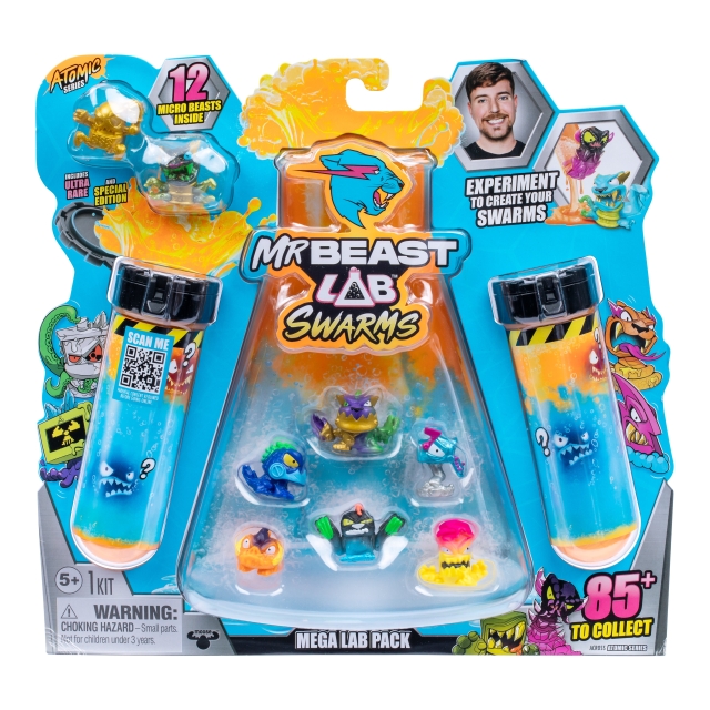 MR. BEAST LAB MrBeast Lab Swarms Mega Lab 12-pak. Serie 2 - (20389)