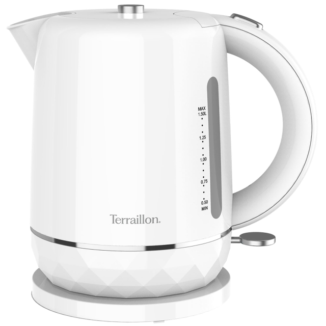 Terraillon Vattenkokare Diamond 1,5L 2200W vit