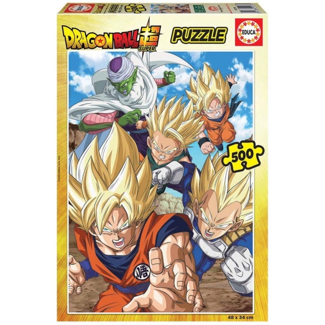 Educa Puslespil - 500 brikker - Dragon Ball Super (80-18216)