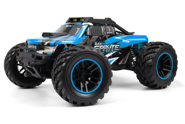 Blackzon Spryte MT 1/20 4WD elektrisk monstertruck - blå (540301)
