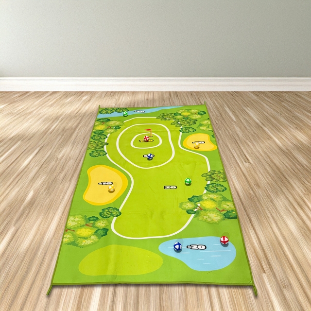 Mad Monkey Golf tæppespil - 150 cm x 100 cm