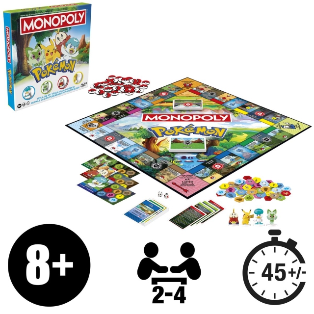 Hasbro gaming Brætspil Monopoly: Pokemon (SE/FI)