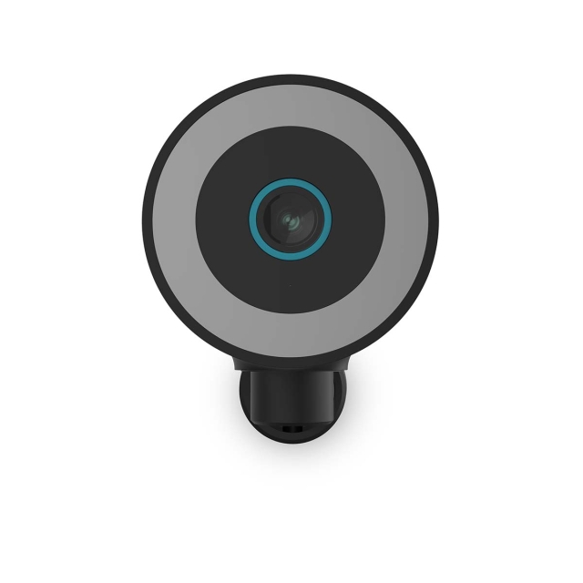 Nedis SmartLife udendørskamera | Spotlight | 4K / 3840x2160 | IP65 | Cloud Storage (mulighed) / microSD (ikke inkluderet) / Onvif | 5 V DC | Med bevægelsessensor | Nattesyn | Sort