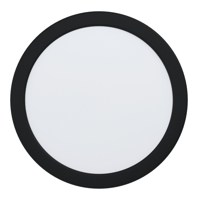 Eglo Fueva-Z Smart indbygningslampe Ø21,6 cm - Sort, Zigbee & Bluetooth