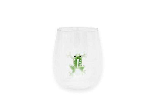 Winkee Drikkeglas - Håndlavede glas Frog