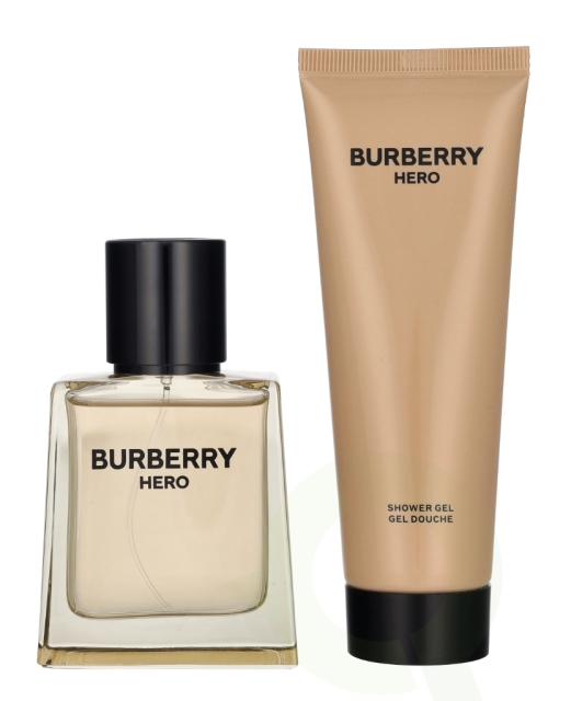 Burberry Hero Giftset 125 ml Edt Spray 50ml/Hair & Body Wash 75ml