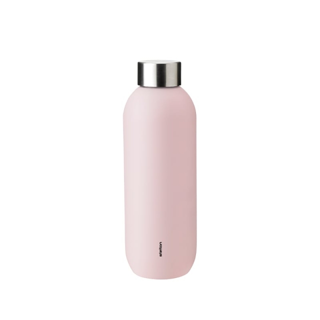 Stelton Keep Cool vakuumisoleret flaske 0,6 L (Soft Rose)
