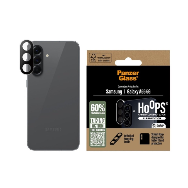 Panzer Glas - Hoops Linse P Galaxy A55 5G, transparent