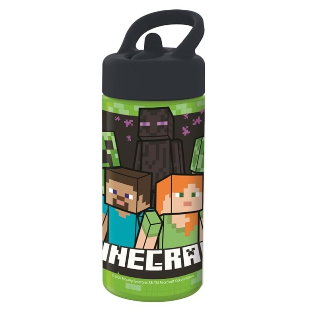 MINECRAFT Stor - Sipper vandflaske (410 ml) - MINECRAFT (088808718-40401)