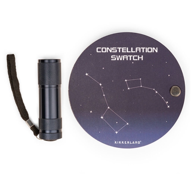 Kikkerland Constellation Swatch & UV-lommelygte - (GG275)