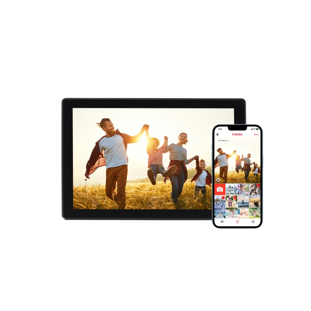 Rollei Smartere billedramme - 10 Diagonal - WiFi - App Control - Model 106 Portable - 10,1 tommer - sort eller hvid